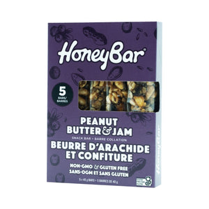 Peanut Butter & Jam Snack bar - 5 x 40g bars