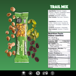 Trail Mix Snack Bars | 4 boxes of 5 bars