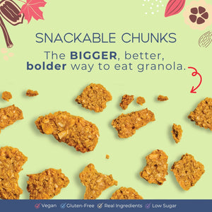 Salted Caramel Snackable Granola Chunks | 1 bag