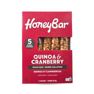Quinoa & Cranberry Snack Bars | 1 box of 5 bars