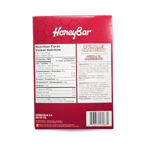 Quinoa & Cranberry Snack Bars | 1 box of 5 bars