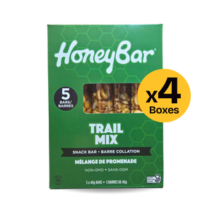 Trail Mix Snack Bars | 4 boxes of 5 bars