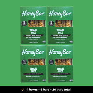 Trail Mix Snack Bars | 4 boxes of 5 bars