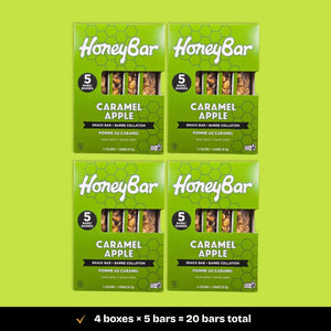 Caramel Apple Snack Bars | 4 boxes of 5 bars
