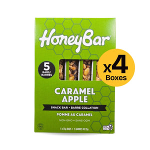 Caramel Apple Snack Bars | 4 boxes of 5 bars