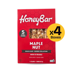 Maple Nut Snack Bars | 4 boxes of 5 bars