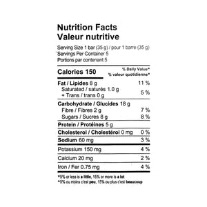 Maple Nut Snack bar - 5 x 35g bars
