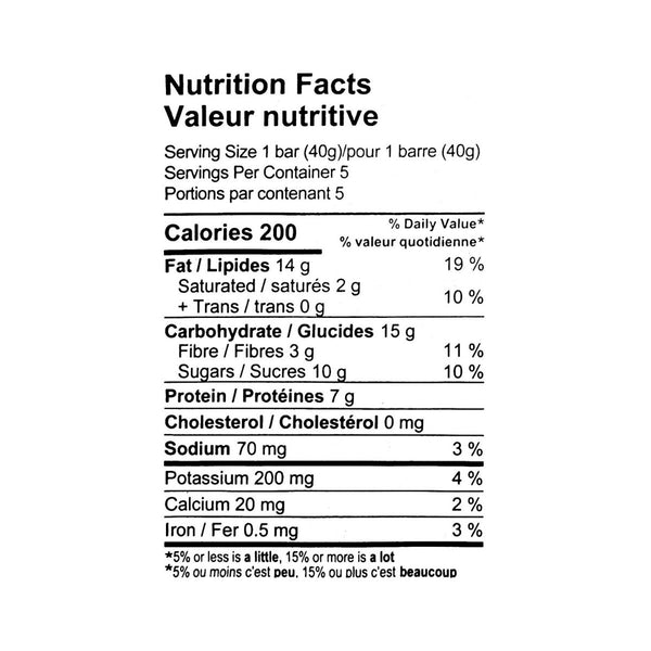 Sweet & Salty Snack bar - 5 x 40g bars