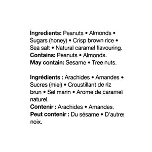 Almond Salted Caramel Snack bar - 5 x 40g bars