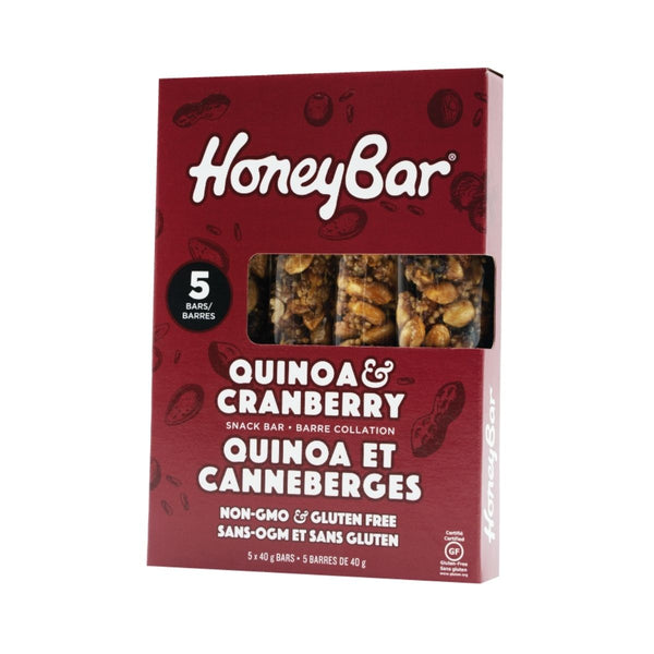 Quinoa & Cranberry Snack bar - 5 x 40g bars