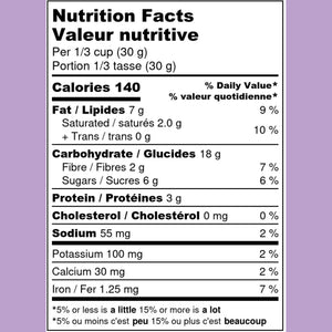 Hot Chocolate Snackable Granola Chunks 250g